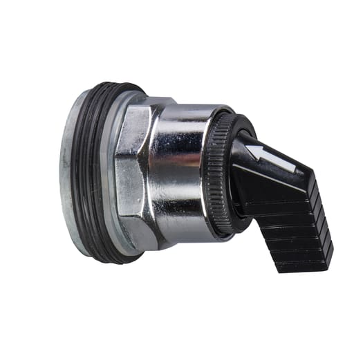Square-D / Schneider - Square D 9001KS46FB 30 mm 3-Position Black Maintained Knob Non-Illuminated Selector Switch Operator