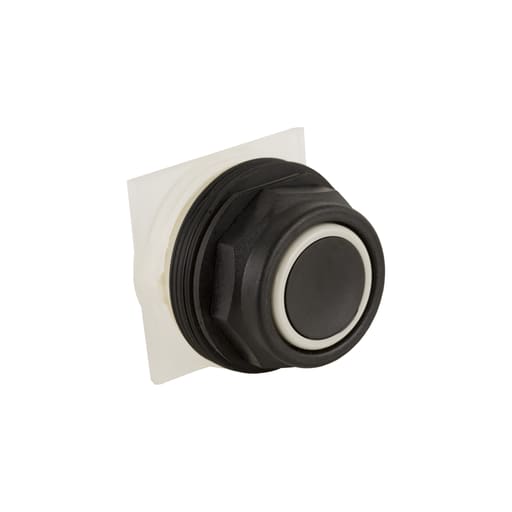Square-D / Schneider - Square D 9001SKR1BH6 30 mm 600 VAC Momentary 1NC Black Lens Plastic Bezel Non-Illuminated Push Button