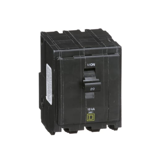 Square-D / Schneider - Square D QO320 20A 240V 3Pole Miniature Circuit Breaker, Plug-On