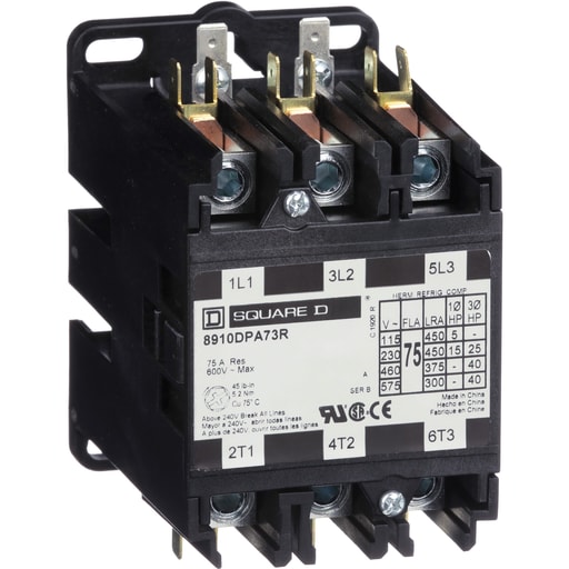 Square-D / Schneider - SQD 8910DPA73RV14 Contactor, Defini