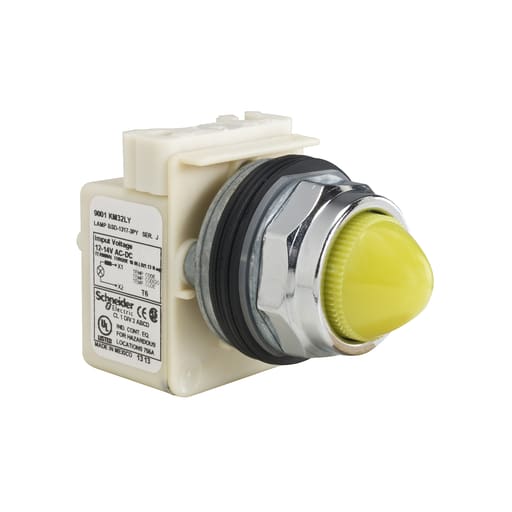 Square-D / Schneider - SQD 9001KP7LYY9 PUSHBUTTON PILOT LI
