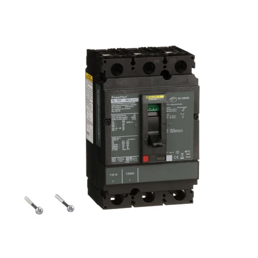 Square-D / Schneider - Square D HLL36110 600 Volt 100 Amp Molded Case Circuit Breaker