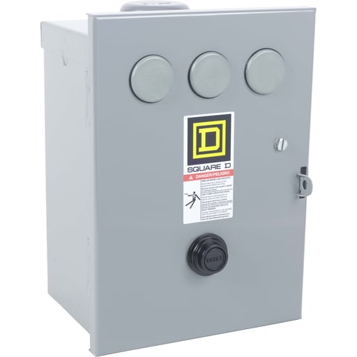Square-D / Schneider - Square D 9991SCH2 8.83 x 7.12 x 12.3 Inch NEMA 3R Contactor/Starter Enclosure