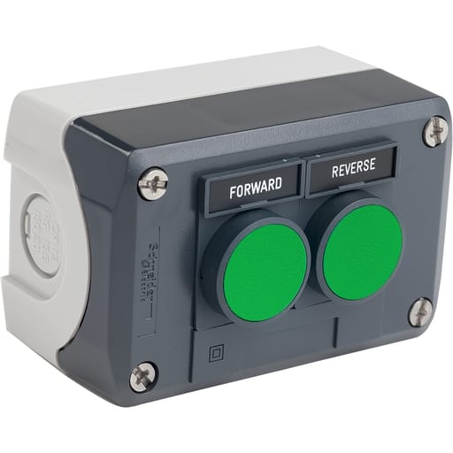 Square-D / Schneider - Square D XALD251H29H7 600 VAC 300 VDC 10 Amp 2NO Polycarbonate Push Button Control Station