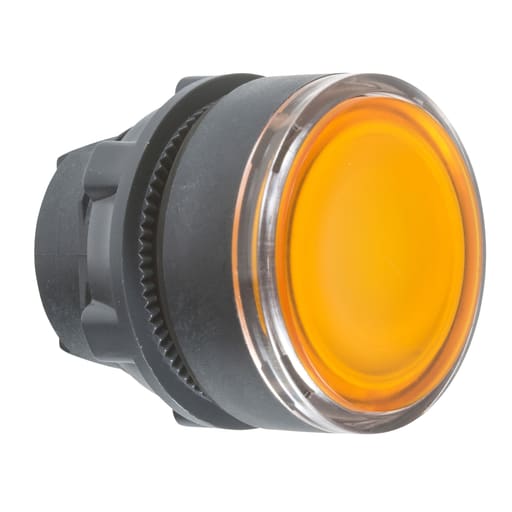 Square-D / Schneider - Square D ZB5AW35 22 mm Yellow Flush Momentary Illuminated Push Button Operator