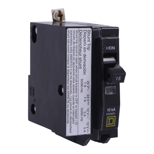 Square-D / Schneider - Square D QOB1201042 1-Pole 20 Amp 120/240 Volt Bolt-On Thermal Magnetic Miniature Circuit Breaker