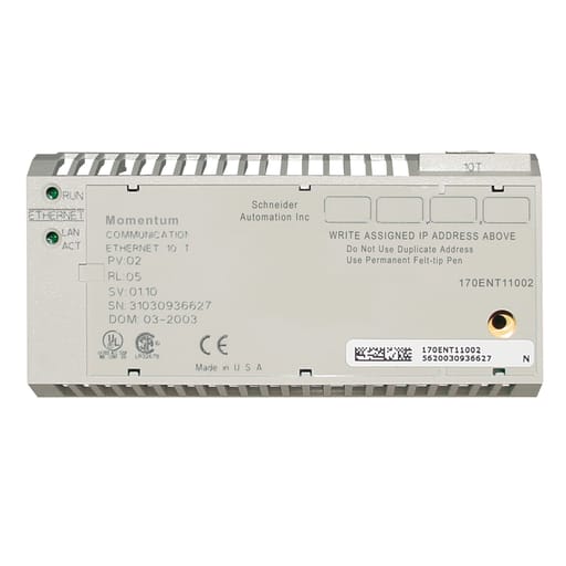 Square-D / Schneider - Square D 170ENT11001 IP20 10/100 Mbps Shielded Twisted Pair Cable Communication Adapter