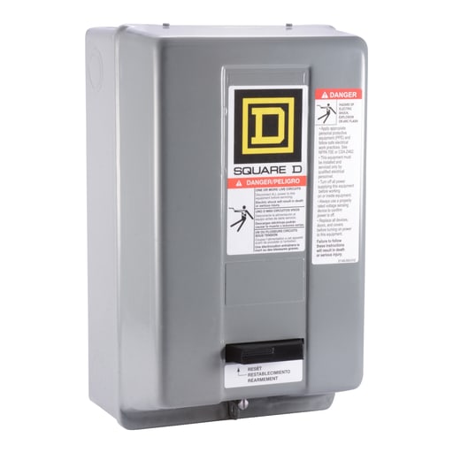 Square-D / Schneider - Square D 9991SDG8 7.81 x 6.31 x 12.69 Inch NEMA 1 Contactor/Starter Enclosure