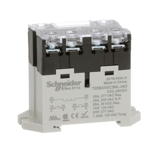 Square-D / Schneider - SQD 725BXXSC3ML-24D Power relay, SE
