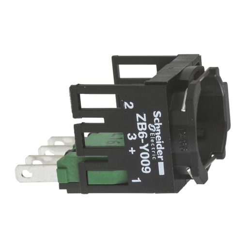 Square-D / Schneider - Square D ZB6Z3B 16 mm 2NO Illuminated Push Button/Selector Switch Contact Block