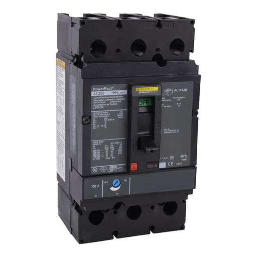 Square-D / Schneider - Square D JJP36225 600 Volt 225 Amp Molded Case Circuit Breaker