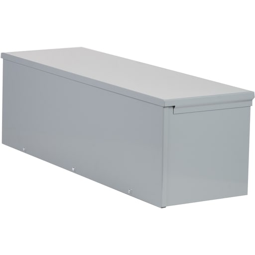 Square-D / Schneider - Square D RDB123 12 x 12 Inch x 3 Foot NEMA 3R 14 Gauge Steel Gray Polyester Powder Coated Raintight Wiring Trough