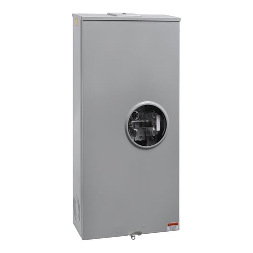 Square-D / Schneider - Square D 1008068 320 Amp 1-Phase Lever Bypass Switch Underground Service Ringless Meter Socket