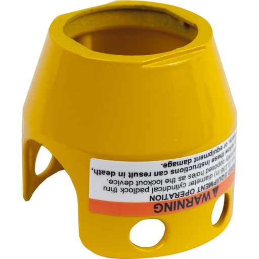 Square-D / Schneider - Square D ZBZ1605 22 mm Yellow Emergency Stop Function Metal Padlockable Push Button Guard