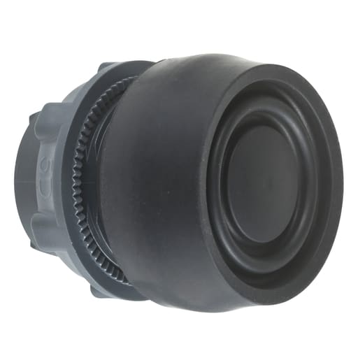 Square-D / Schneider - Square D ZB5AP2S BLACK BOOTED PUSH BUTTON