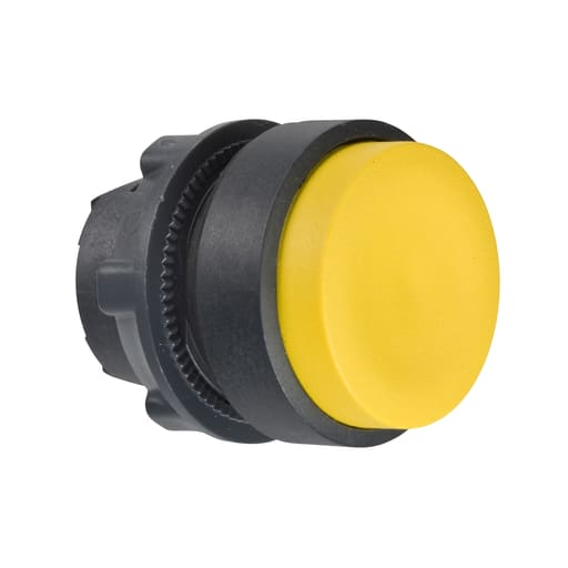 Square-D / Schneider - Square D ZB5AL5 22 mm Yellow Round Extended Momentary Non-Illuminated Push Button Operator