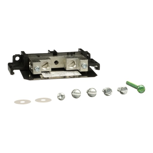Square-D / Schneider - Square D SN0610 240/600 Volt 60/100 Amp 6 to 1/0 AWG Copper/Aluminum Standard Neutral Kit
