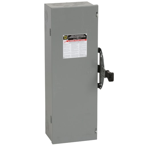 Square-D / Schneider - Square D DTU323 Safety Switch Not Fusible 3P 100A 240V NEMA-1 , Double Throw