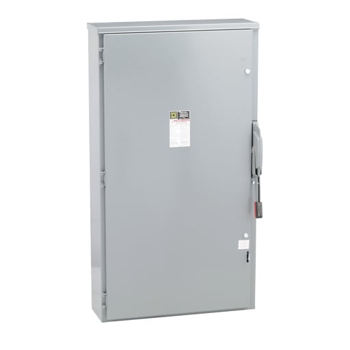 Square-D / Schneider - Square D HU366R 600 VAC 600 Amp 3-Pole Non-Fusible Heavy Duty Safety Switch