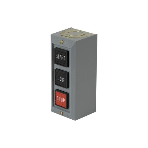 Square-D / Schneider - Square D 9001BG316 600 VAC 5 Amp 2NO 3NC NEMA 1 Plastic Push Button Control Station