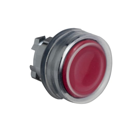 Square-D / Schneider - Square D ZB4BPA4 22 mm Red Round Flush Non-Illuminated Push Button Operator