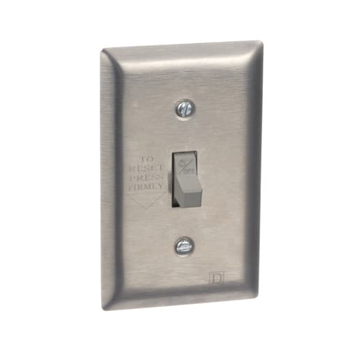 Square-D / Schneider - Square D 2510FS2 277 VAC 16 Amp 1 Hp 2-Pole Flush Mount Non-Reversing Manual Starter