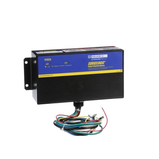 Square-D / Schneider - SQD TVS1HWA10X HWA SPD, 120/240V 1 PH, 3 WIRE, 100KA