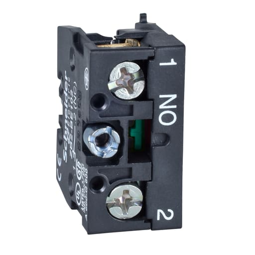 Square-D / Schneider - Square D ZB2BE101 1NO Spring Return 1 Speed Contact Block