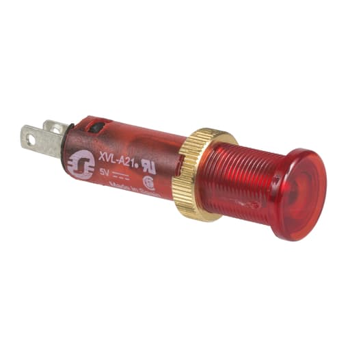 Square-D / Schneider - Square D XVLA224 8 mm 12 VDC 18 mA Covered LED Miniature Pilot Light