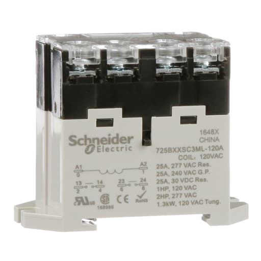 Square-D / Schneider - SQD 725BXXSC3ML-120A Power relay, S