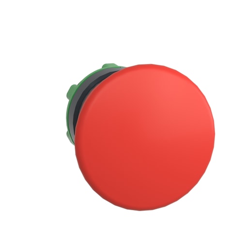 Square-D / Schneider - Square D ZB5AC4 22 mm Red Round Momentary Mushroom Push Button Operator