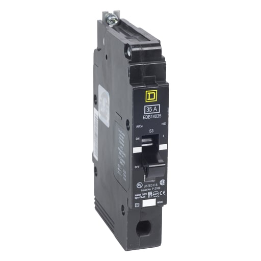 Square-D / Schneider - Square D EJB14040 1-Pole 40 Amp 277 Volt Thermal Magnetic Miniature Circuit Breaker