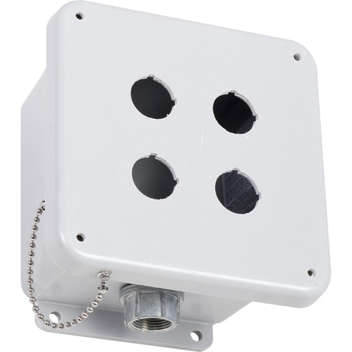 Square-D / Schneider - Square D 9001SKY4 30 mm 4-Hole 2-Row Vertical Polymeric NEMA 1/3/4/4X/13 Control Station Enclosure