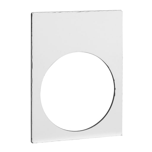 Square-D / Schneider - Square D ZB2BY4001 30 x 40 mm Black/White PVC Custom Standard Legend Plate