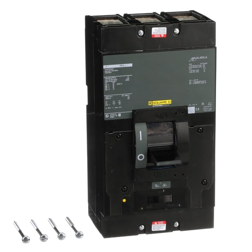 Square-D / Schneider - Square D LAL36125 3-Pole 125 Amp 600 Volt Thermal Magnetic Molded Case Circuit Breaker