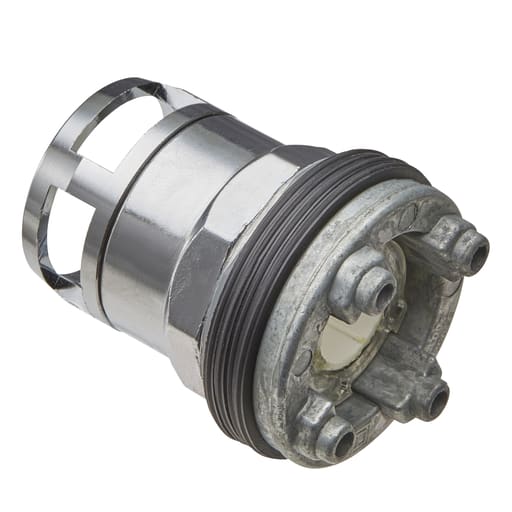 Square-D / Schneider - Square D 9001K3L 30 mm Blue Body Metal Bezel Momentary Full Guarded Round Illuminated Push Button Operator