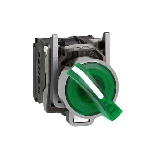 Square-D / Schneider - Square D XB4BK123B5 GR ILL 2 POS SSW/24VAC LED & BODY