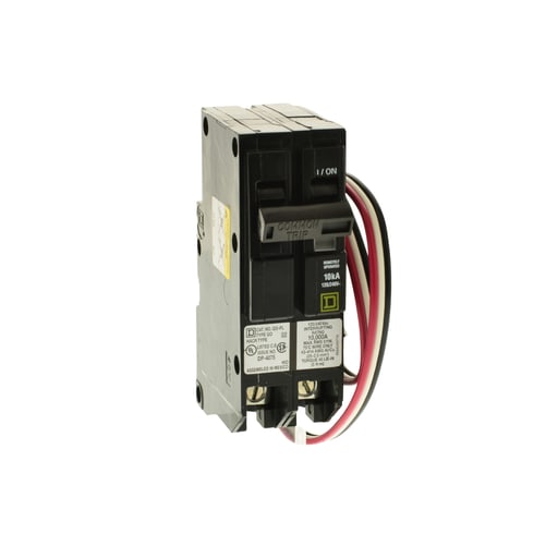 Square-D / Schneider - Square D QO220PL 2-Pole 20 Amp 120/240 Volt Plug-On Thermal Magnetic Miniature Circuit Breaker
