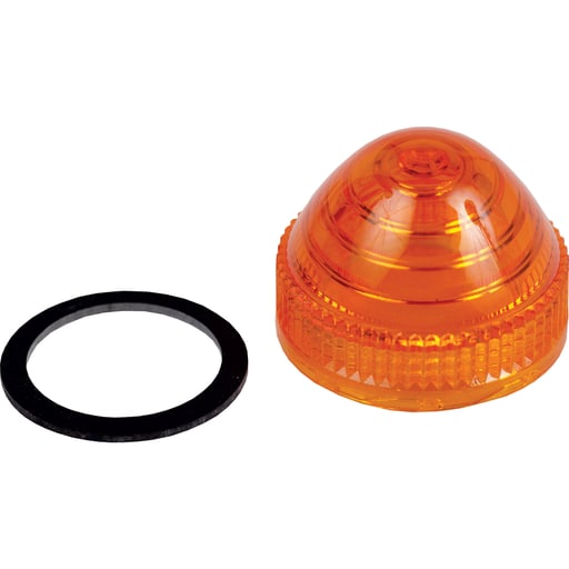 Square-D / Schneider - Square D 9001A9 30 mm Amber Plastic Pilot Light Lens