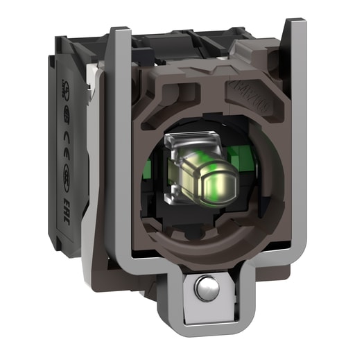 Square-D / Schneider - Square D ZB4BW0B13 22 mm 24 VAC/VDC 2NO White Single Contact Block Light Module with LED
