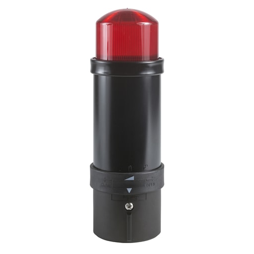 Square-D / Schneider - Square D XVBL8B4 70 mm 24 VAC/VDC 850 mA 10 W Red Polycarbonate Strobe LED Illuminated Beacon