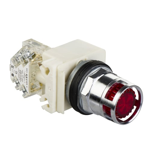 Square-D / Schneider - Square D 9001K3L1RH13 30 mm 10 Amp 600 Volt Push Button