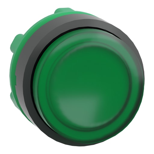 Square-D / Schneider - Square D ZB5AW133 22 mm Green Extended Momentary Illuminated Push Button Operator