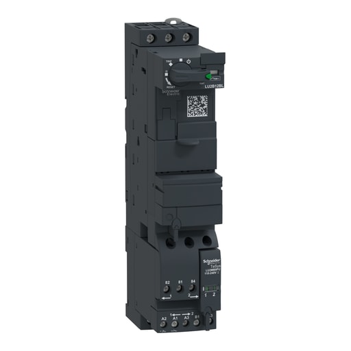 Square-D / Schneider - Square D LU2B12BL 200 to 600 VAC 12 Amp 3-Phase Screw Terminal Full Voltage Reversing Motor Starter Power Base