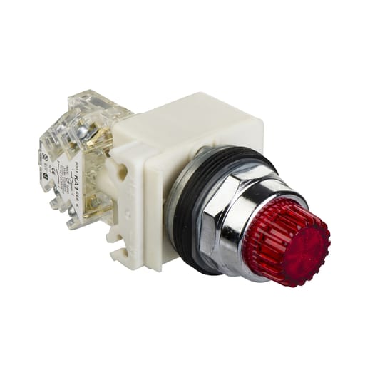 Square-D / Schneider - Square D 9001K2L35LRRH13 30 mm 10 Amp 600 VAC Push Button