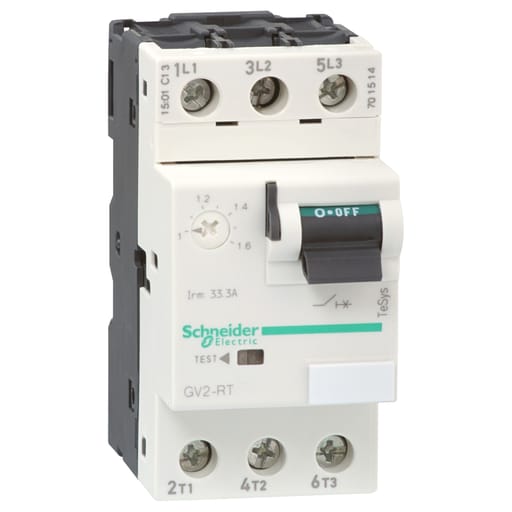 Square-D / Schneider - Square D GV2RT16 3-Pole 14 Amp 600 VAC IEC Manual Starter
