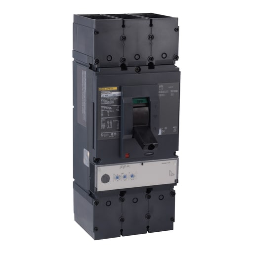 Square-D / Schneider - Square D LGL36400CU33X 3-Pole 400 Amp 600 Volt Electronic Trip Molded Case Circuit Breaker