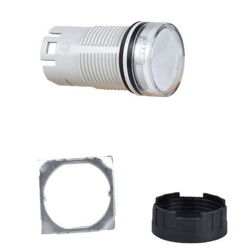 Square-D / Schneider - Square D ZB6AV1 16 mm White Round Pilot Light Head