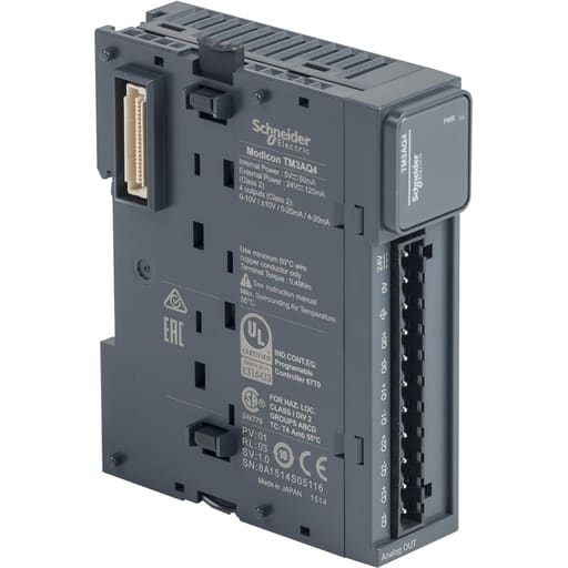 Square-D / Schneider - Square D TM3AQ4 4-Analog Output Module