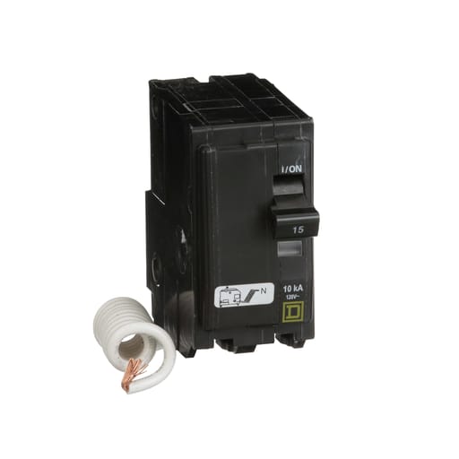 Square-D / Schneider - Square D QO215SWN 120 Volt 15 Amp Miniature Circuit Breaker